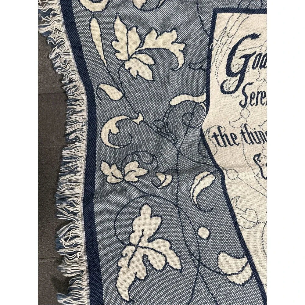 Throw Blanket Serenity Prayer 48